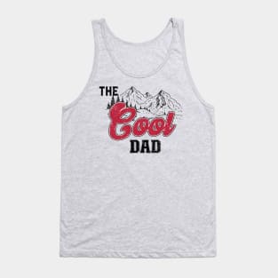 The Cool Dad beer novelty shirt Tank Top